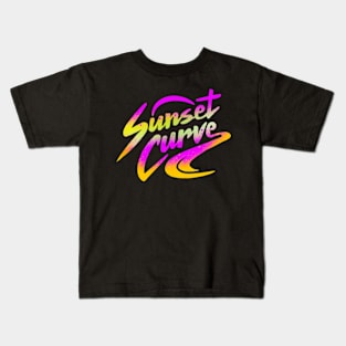 Sunset curves Kids T-Shirt